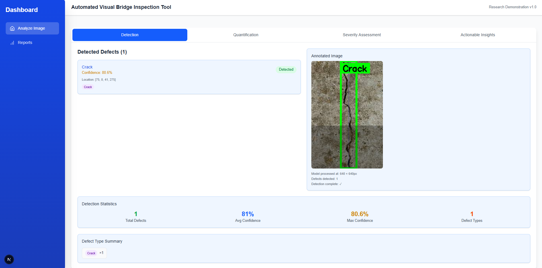 AI Bridge Inspection System