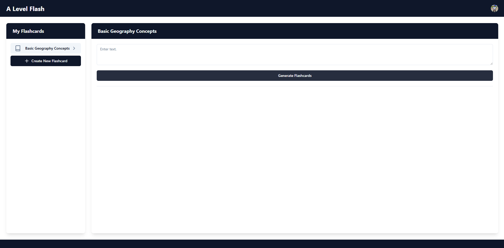 AI Flashcard Generator